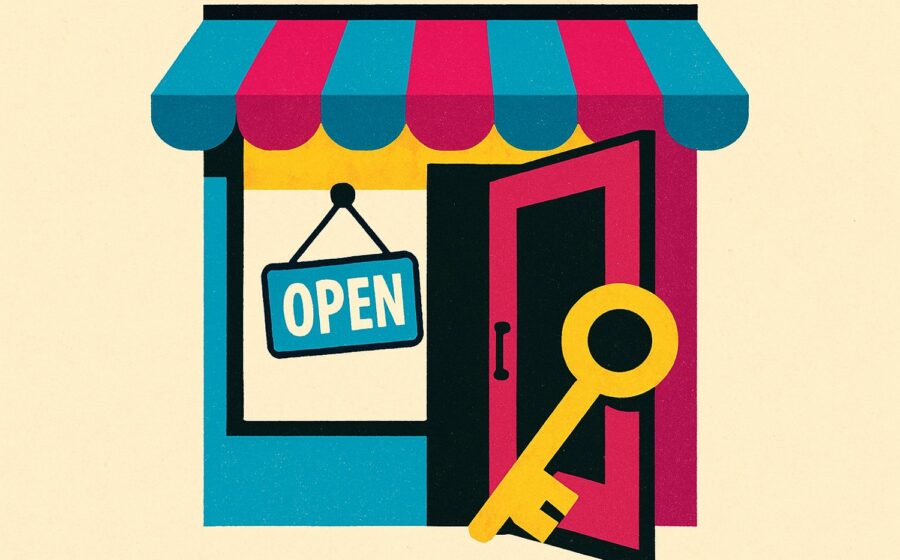 ouvrir un commerce