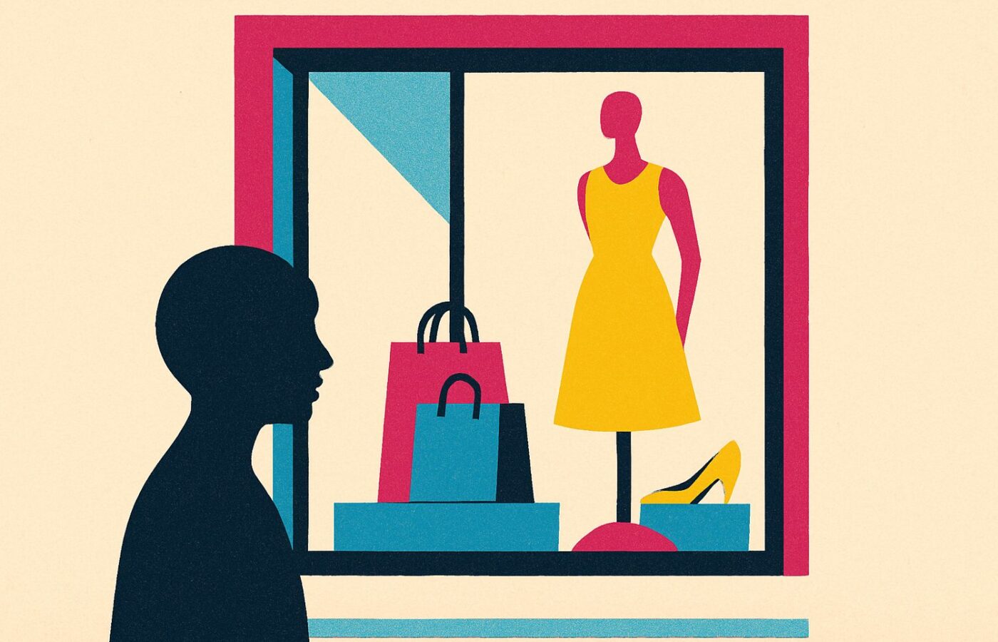 vitrine magasin